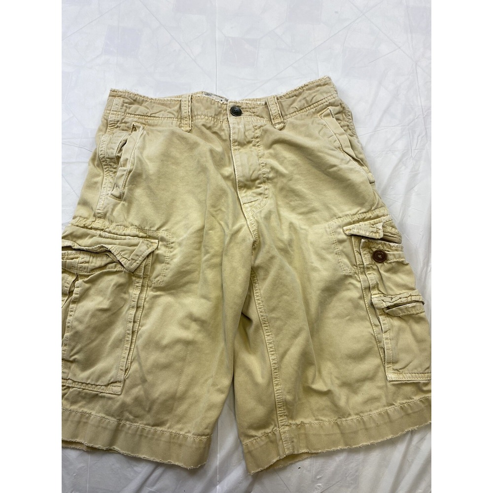 American Eagle Cargo Shorts Thicker Tan Beige Men's Size 30